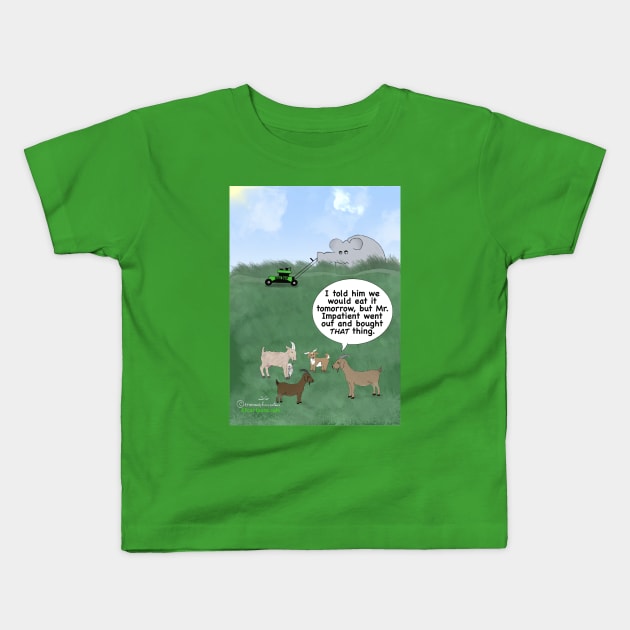 Enormously Funny Cartoons Labor Disputes Kids T-Shirt by Enormously Funny Cartoons